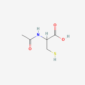 N-Acetyl-L-cysteine-13C3,15N