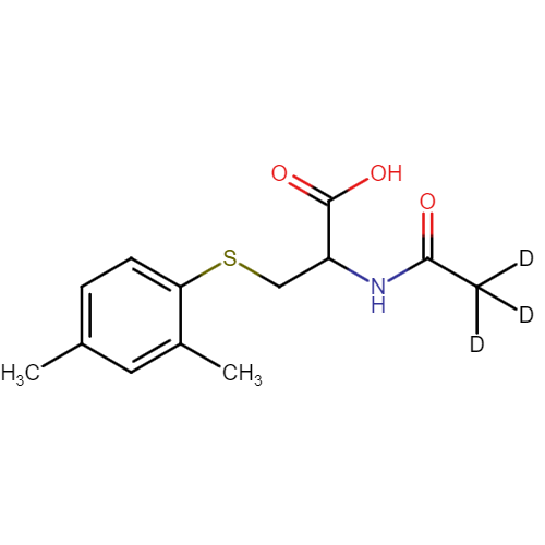 N-Acetyl-S-(2,4-dimethylbenzene)cysteine-d3 (R/S Mixture)