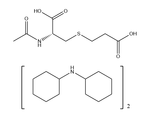 N-Acetyl-S-(2-carboxyethyl)-L-cysteine Bis(dicyclohexylamine) Salt