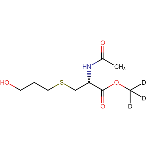 N-Acetyl-S-(3-hydroxypropyl-1-methyl)-L-cysteine-D3
