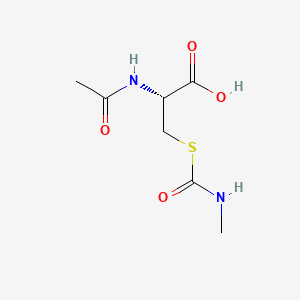 N-Acetyl-S-(N-methylcarbamoyl)-L-cysteine