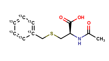 N-Acetyl-S-(methylphenyl-13C6)-L-cysteine