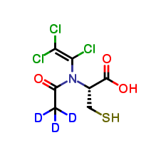 N-Acetyl-S-(trichlorovinyl)-L-cysteine-d3