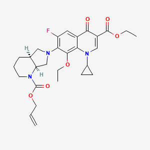 N-Allyloxycarbonyl 8-Ethoxy Moxifloxacin Ethyl Ester