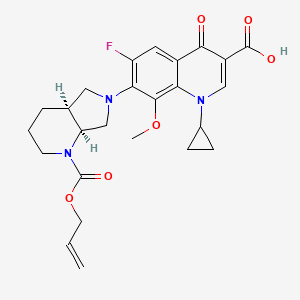 N-Allyloxycarbonyl Moxifloxacin