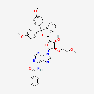 N-Benzoyl-5-O-[bis(4-methoxyphenyl)phenylmethyl]-2-O-(2-methoxyethyl)-adenosine