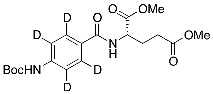 N-Boc-(p-aminobenzoyl)-L-glutamic Acid-d4 Dimethyl Ester
