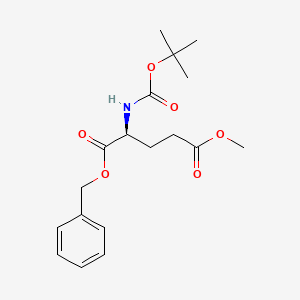 N-Boc 1-O-Benzyl 5-O-Methoxy L-Glutamic Acid