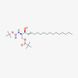 N-Boc-1-pivaloyl D-erythro-Sphingosine