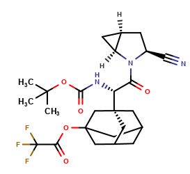 N-Boc O-triflate Saxagliptin
