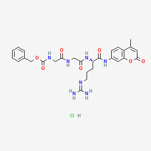 N-CBZ-Glycyl-glycyl-L-arginine 7-Amido-4-methylcoumarin Hydrochloride