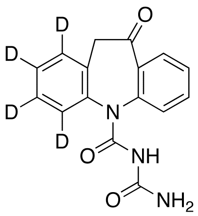 N-Carbamoyl Oxcarbazepine-d4 (major)