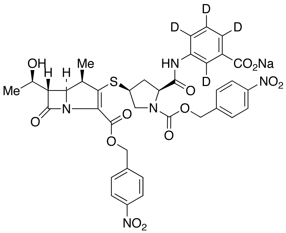 N-Carboxy Ertapenem-d4 Di-(4-Nitrobenzyl) Ester