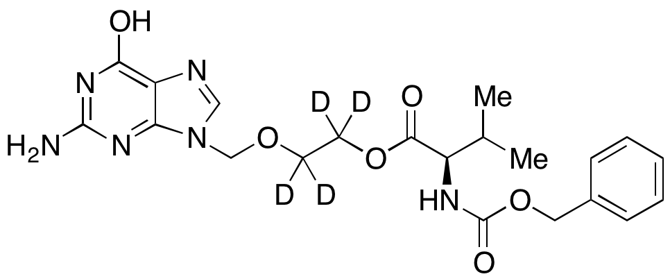 N-Carboxybenzyl D-Valacyclovir-d4