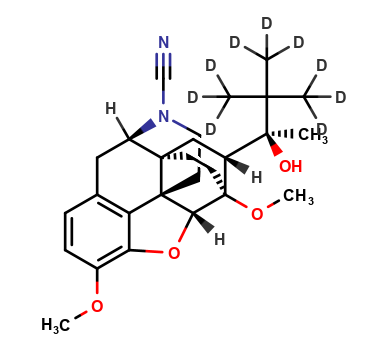 N-Cyano-3-O-methyl Norbuprenorphine-d9