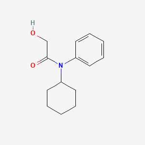 N-Cyclohexyl-2-hydroxy-N-phenylacetamide