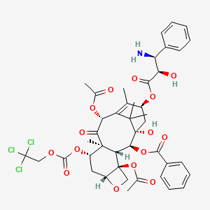N-Debenzoyl-7-{[(2,2,2,-trichloroethyl)oxy]carbonyl} Paclitaxel