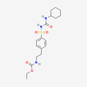 N-Des(5-methylpyrazinecarbonyl)-N-ethylcarboxyl Glipizide