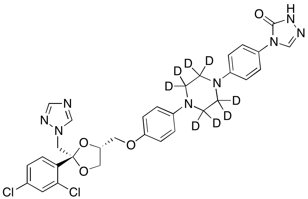 N-Desalkyl Itraconazole-d8
