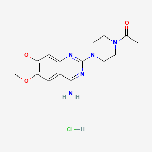 N-Descarbo(1,4-benzodioxine), N-Acetyl Doxazosin Hydrochloride