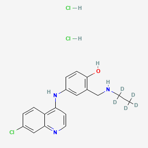 N-Desethyl Amodiaquine D5 Di hydrochloride