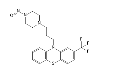 N-Deshydroxyethyl N-Nitroso Fluphenazine