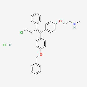 N-Desmethyl 4-Benzyloxy Toremifene Hydrochloride