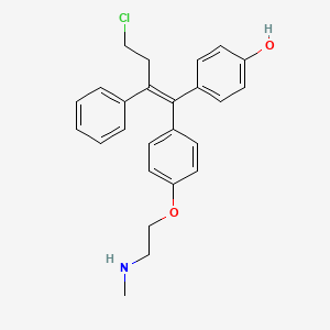 N-Desmethyl 4-Hydroxy Toremifene Hydrochloride
