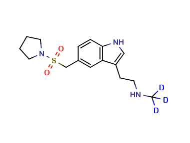 N-Desmethyl Almotriptan-D3