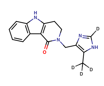 N-Desmethyl Alosetron-d4