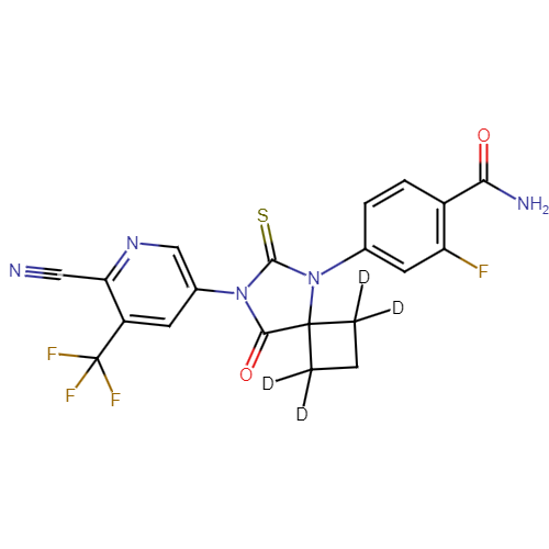 N-Desmethyl Apalutamide-d4