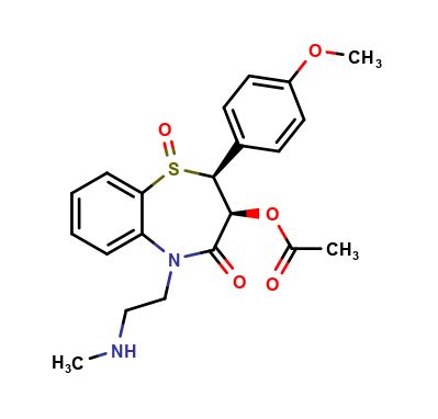 N-Desmethyl Diltiazem Sulfoxide