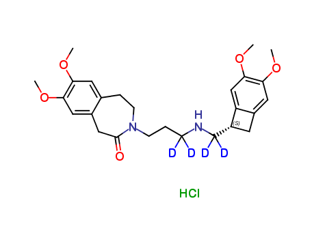 N-Desmethyl Ivabradine D4 Hydrochloride