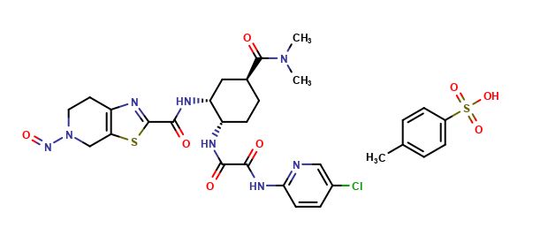 N-Desmethyl N-Nitroso Edoxaban tosylate