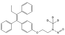 N-Desmethyl N-Nitroso Tamoxifen-D3