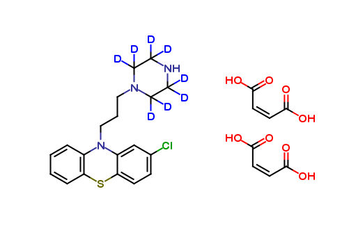N-Desmethyl Prochlorperazine-d8 Dimaleate