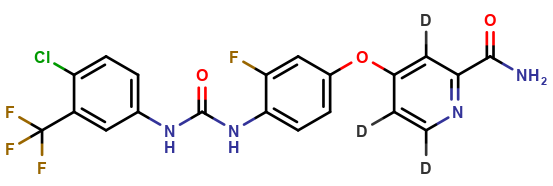 N-Desmethyl Regorafenib-D3