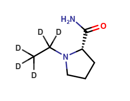 N-Ethyl Prolinamide-d5