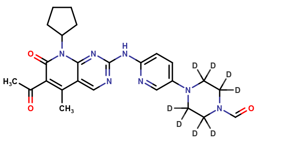 N-Formyl Palbociclib D8