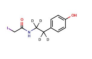 N-Iodoacetyltyramine-d4