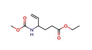 N-Methoxycarbonyl Vigabatrin Ethyl Ester