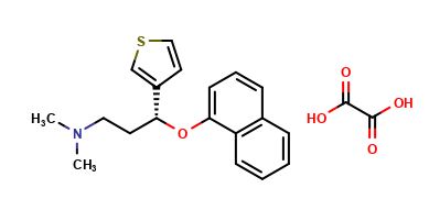 N-Methyl (R)-Duloxetine 3-Isomer Oxalate