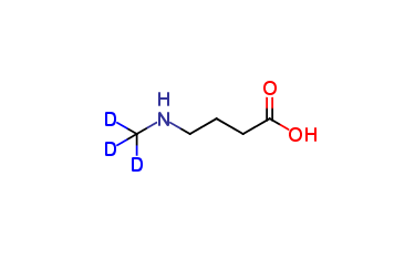 N-Methyl-4-aminobutyric Acid-d3