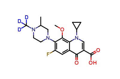 N-Methyl Gatifloxacin-d3