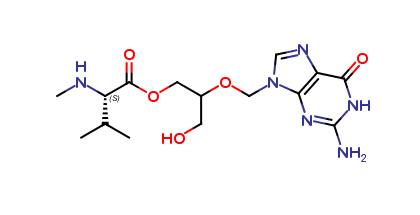 N-Methyl-L-valine 2-[(2-Amino-1,6-dihydro-6-oxo-9H-purin-9-yl)methoxy]-3-hydroxypropyl Ester