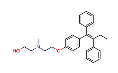 N-Methyl-N-(2-hydroxyethyl)tamoxifen