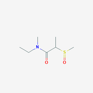 N-Methyl-N-2-(methylsulfinyl)ethylpropionic acid amide