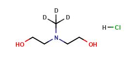 N-Methyldiethanolamine-d3 Hydrochloride