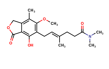 N,N- Diethylamine Mycophenolic acid