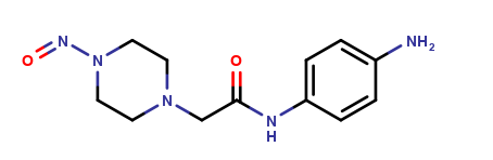 N,N-Di desmethyl N-Nitroso Nintedanib Aniline Impurity